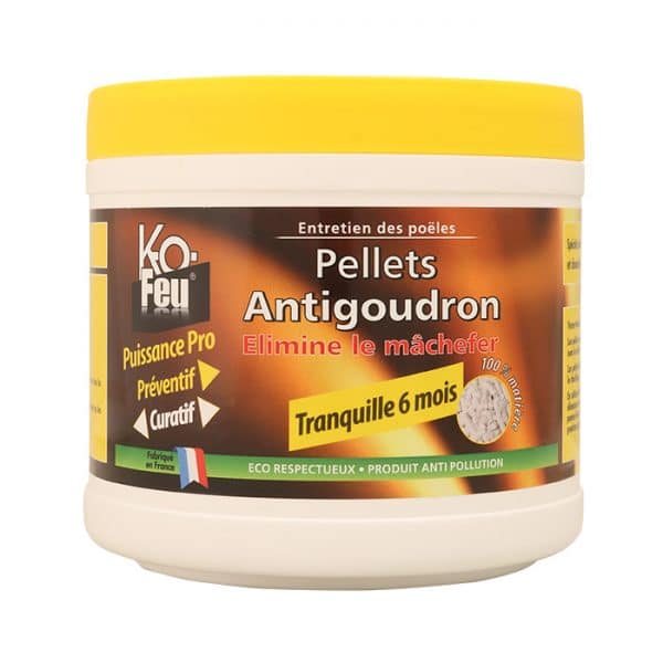 Vente en ligne produit K-OFEU - Poudre anti goudron - Entretien des poêles bois ou pellets - Les Ramoneurs Aveyronnais